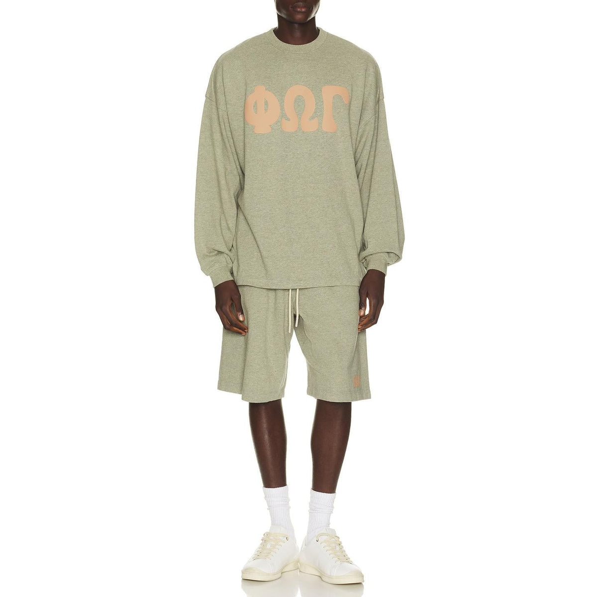 Fear of God Essentials 90's Short Washed Seal Heather - Im Your Wardrobe