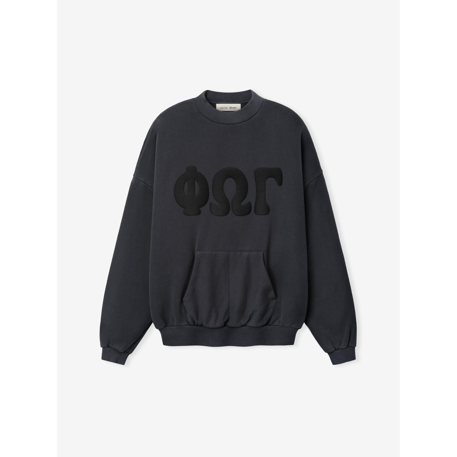 Fear of God Essentials 90s Sweatshirt Washed Iron Grey - Im Your Wardrobe