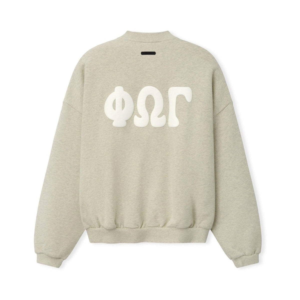 Fear of God Essentials 90s Sweatshirt Washed Vanilla Heather - Im Your Wardrobe