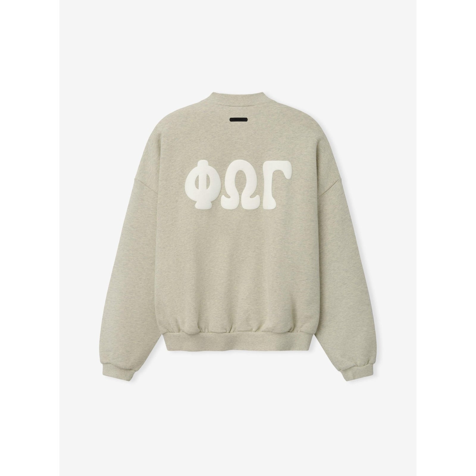 Fear of God Essentials 90s Sweatshirt Washed Vanilla Heather - Im Your Wardrobe