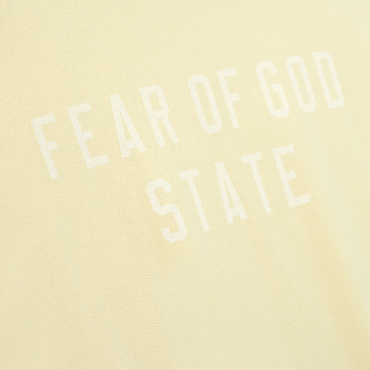 Fear of God Essentials 90s Tee Garden Yellow (FW25) - Im Your Wardrobe