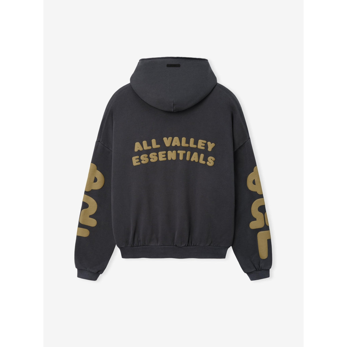 Fear of God Essentials 90s Zip-Up Hoodie Washed Iron Grey - Im Your Wardrobe