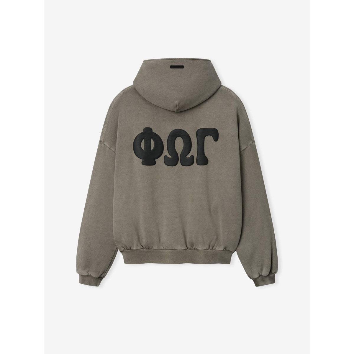 Fear of God Essentials 90s Zip-Up Hoodie Washed Seal - Im Your Wardrobe