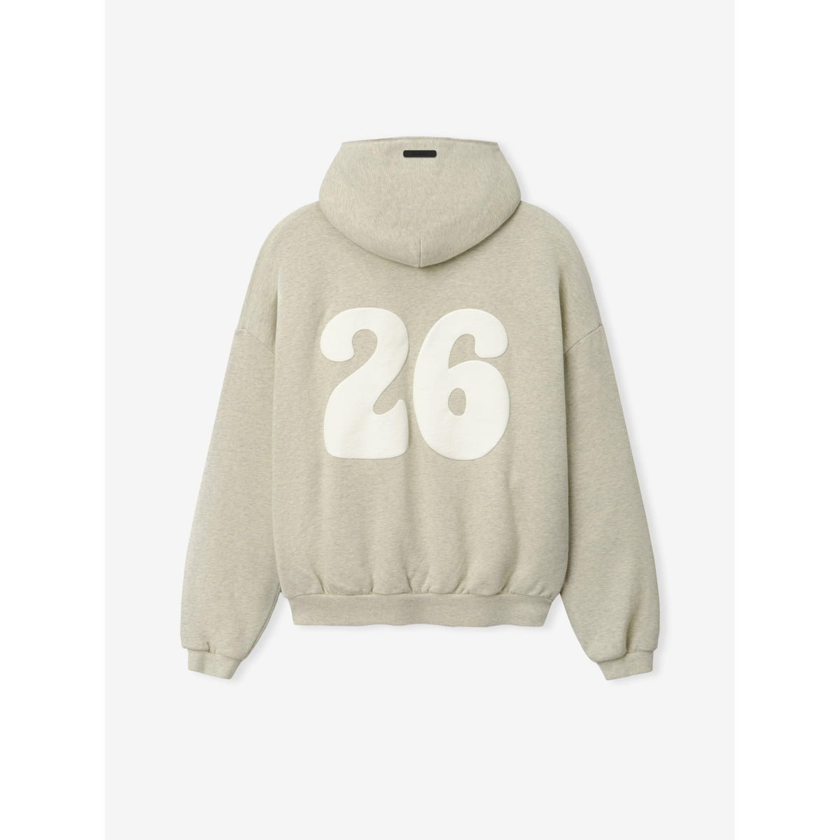 Fear of God Essentials 90s Zip-Up Hoodie Washed Vanilla Heather - Im Your Wardrobe
