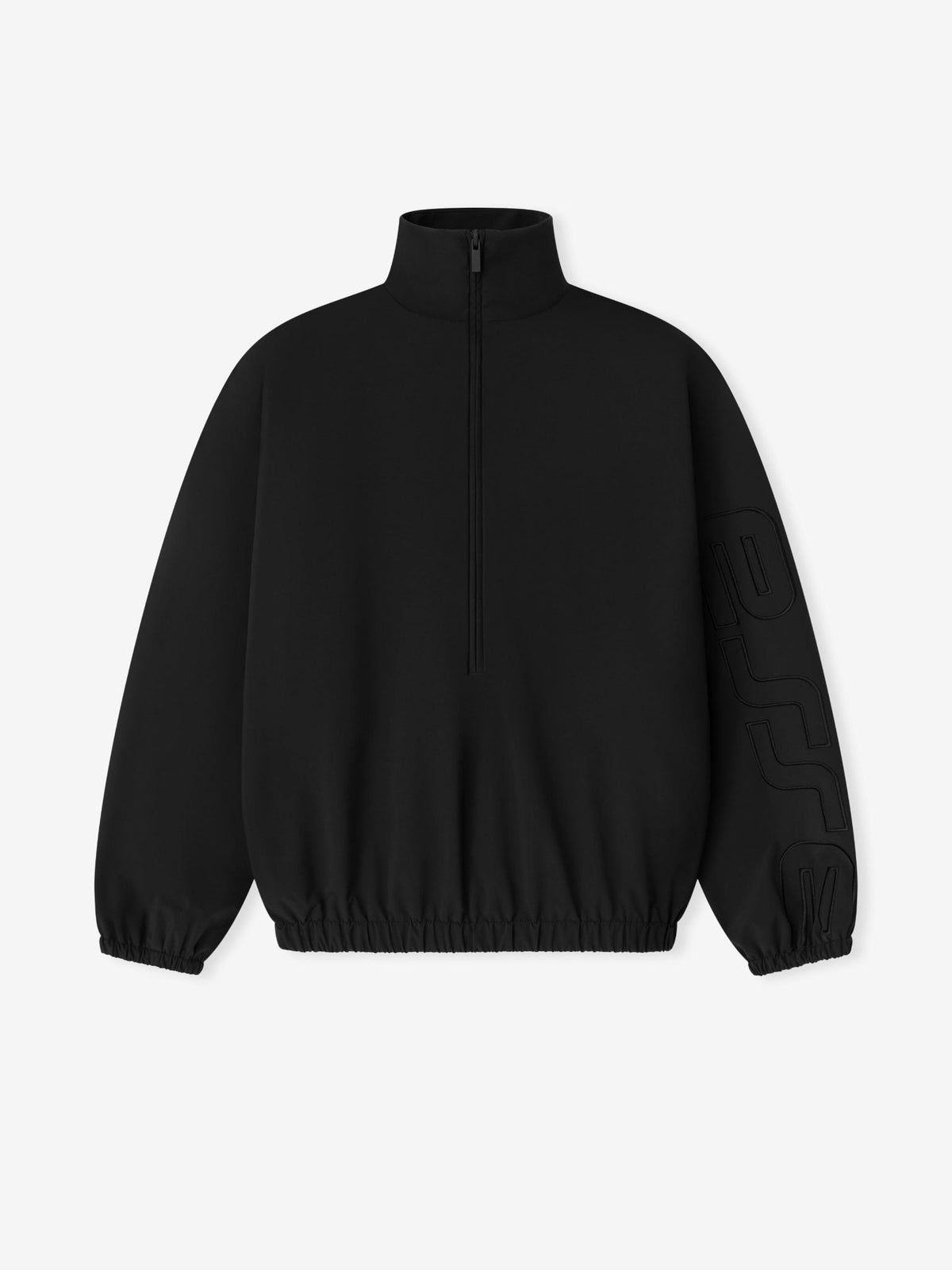 Fear of God Essentials Active Trace Half Zip Track Jacket Vintage Black - Im Your Wardrobe