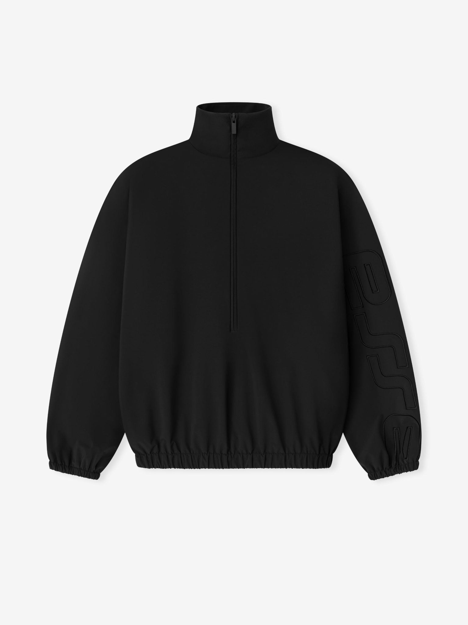 Fear of God Essentials Active Trace Half Zip Track Jacket Vintage Black