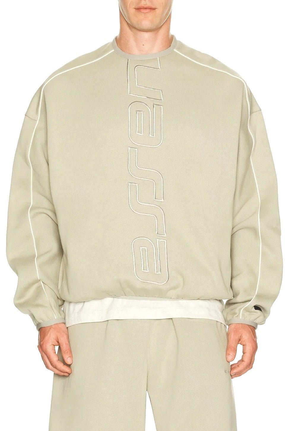 Fear of God Essentials Active Trace Modern Crewneck Sweatshirt Seal - Im Your Wardrobe