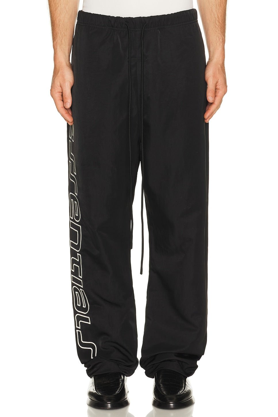 Fear of God Essentials Active Trace Relaxed Drawstring Pant Vintage Black - Im Your Wardrobe