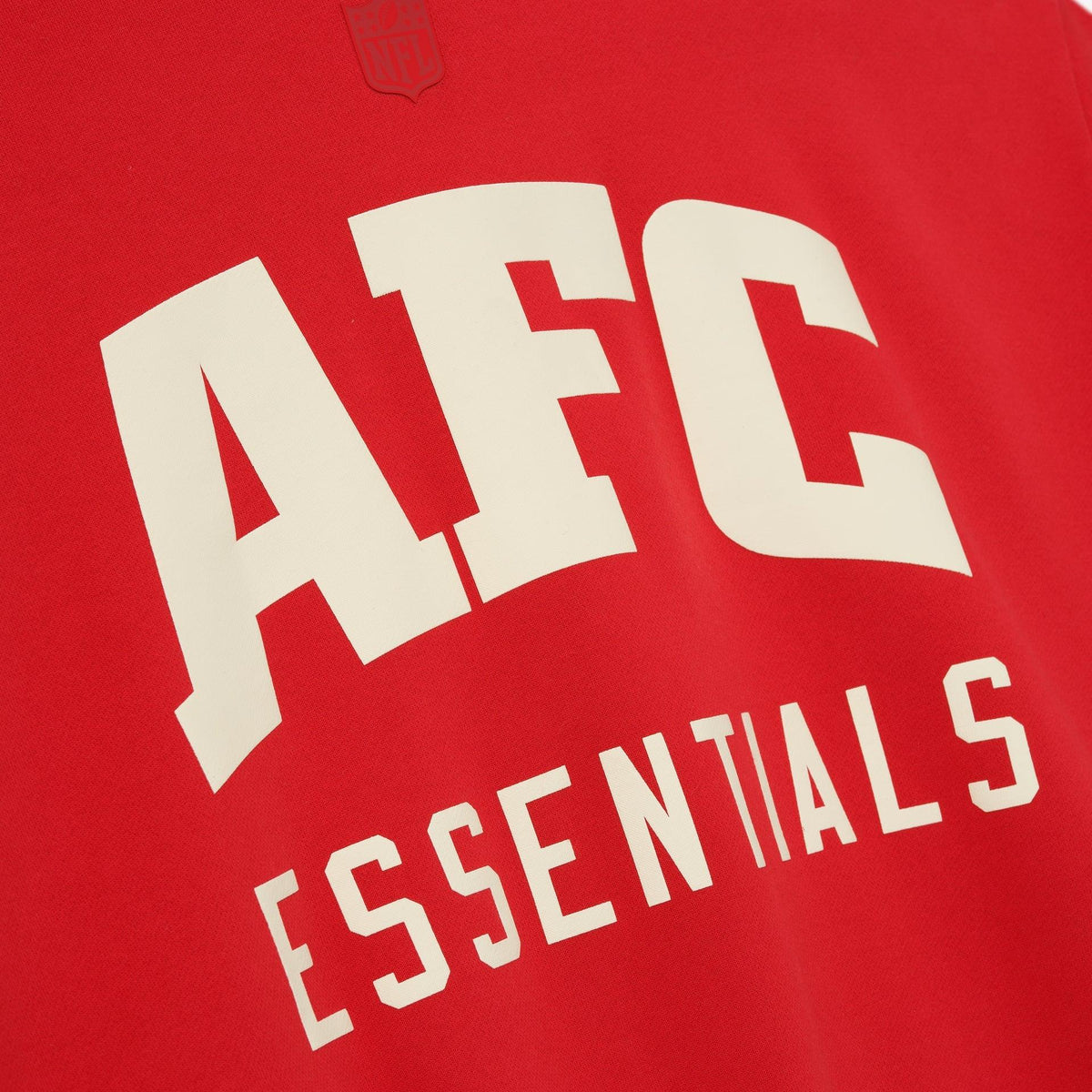 Fear of God Essentials American Sport Hoodie Red - Im Your Wardrobe