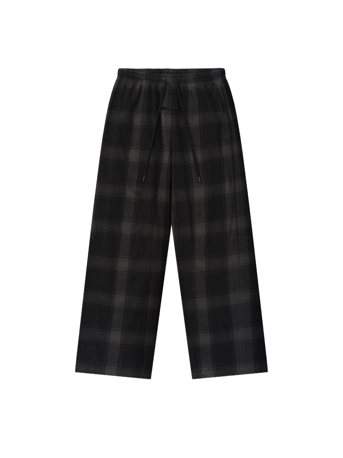 Fear of God Essentials Articulated Lounge Pant Overdyed Vintage Black Plaid - Im Your Wardrobe