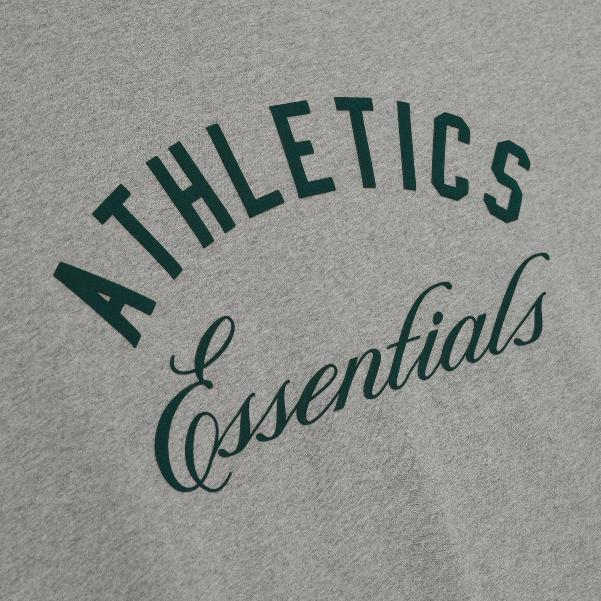 Fear of God Essentials Athletics 90s Tee Concrete Heather - Im Your Wardrobe