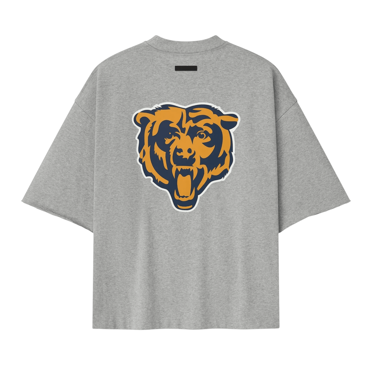 Fear of God Essentials Bears 90s 3/4 Sleeve Football Tee Concrete Heather/Canyon - Im Your Wardrobe