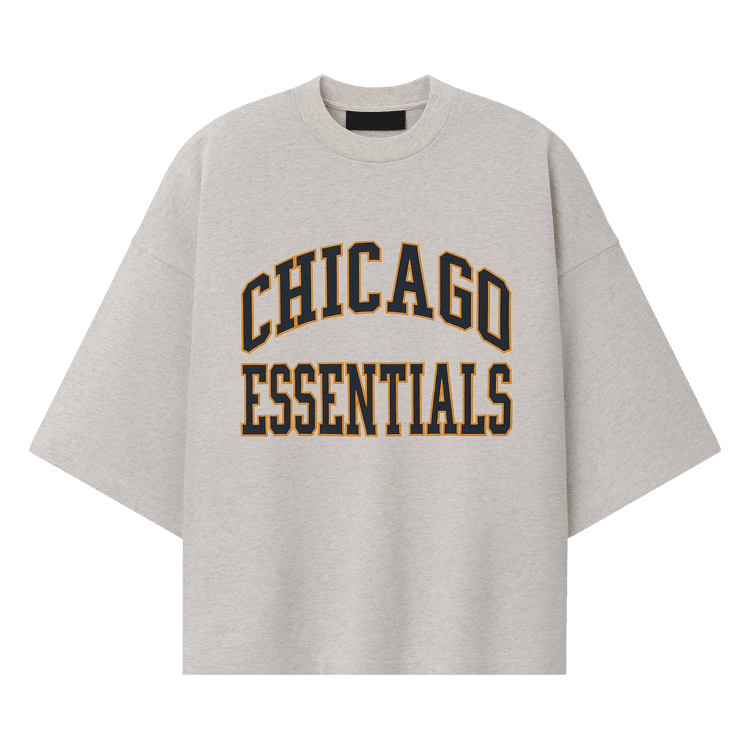 Fear of God Essentials Bears Merch Tee Marble Heather (FW26) - Im Your Wardrobe