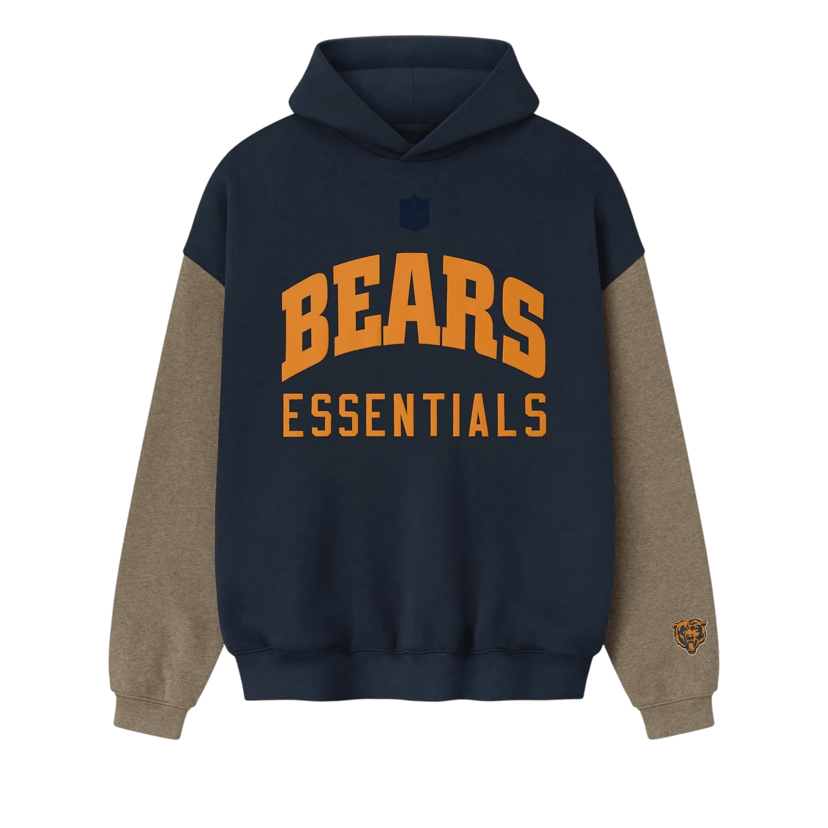Fear of God Essentials Bears Sport Hoodie Dark Sapphire/Homestead Heather - Im Your Wardrobe