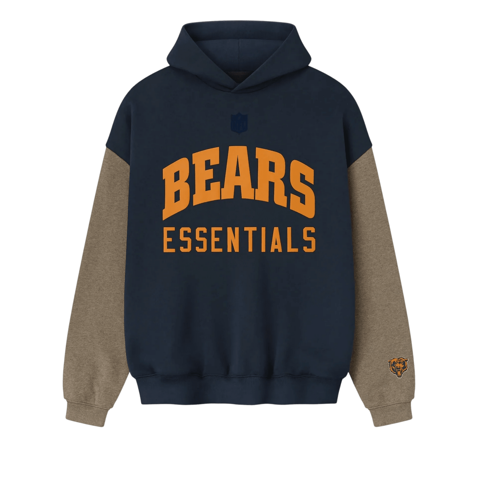 Fear of God Essentials Bears Sport Hoodie Dark Sapphire/Homestead Heather
