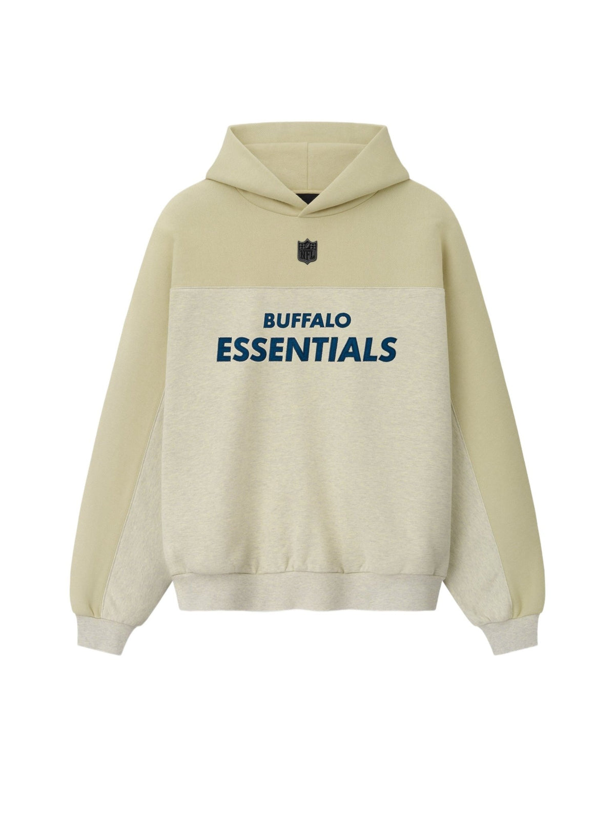 Fear of God Essentials Bills 90s Relaxed Hoodie Vanilla Heather - Im Your Wardrobe
