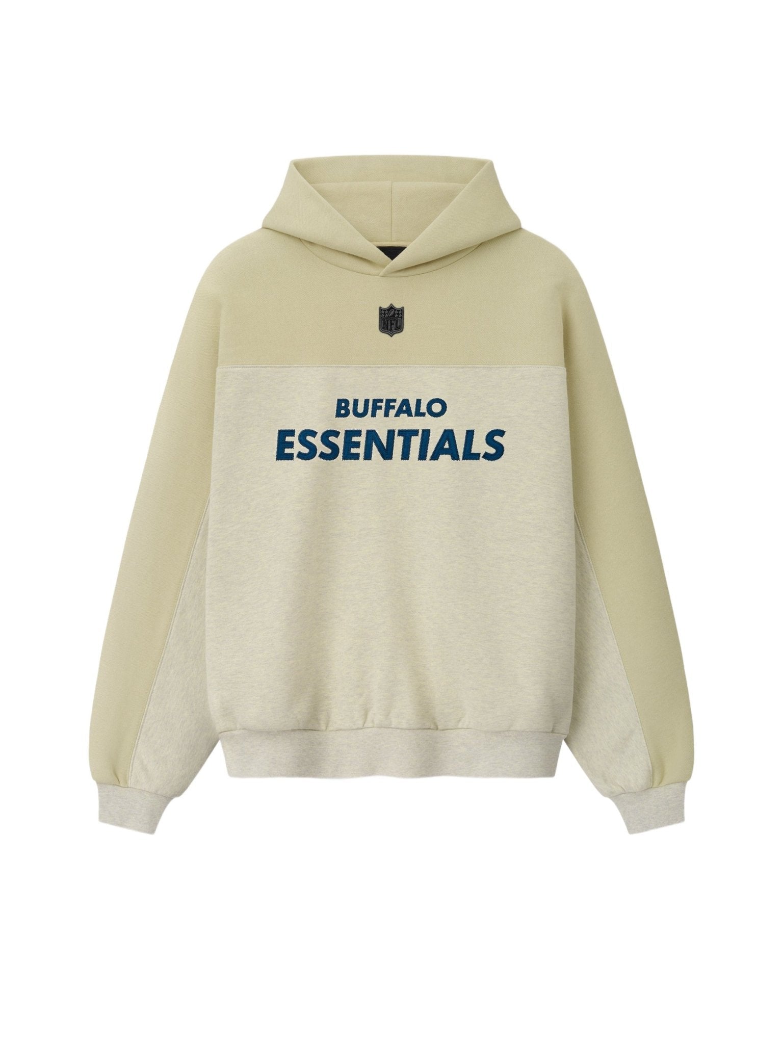 Fear of God Essentials Bills 90s Relaxed Hoodie Vanilla Heather - Im Your Wardrobe