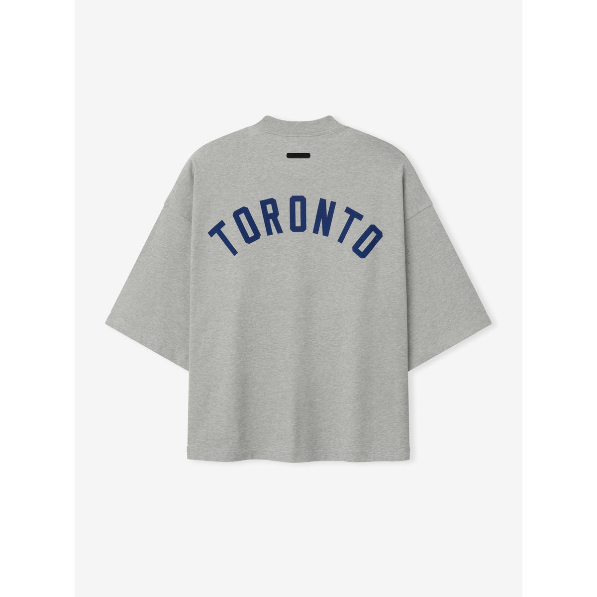 Fear of God Essentials Blue Jays Merch Tee Concrete Heather - Im Your Wardrobe
