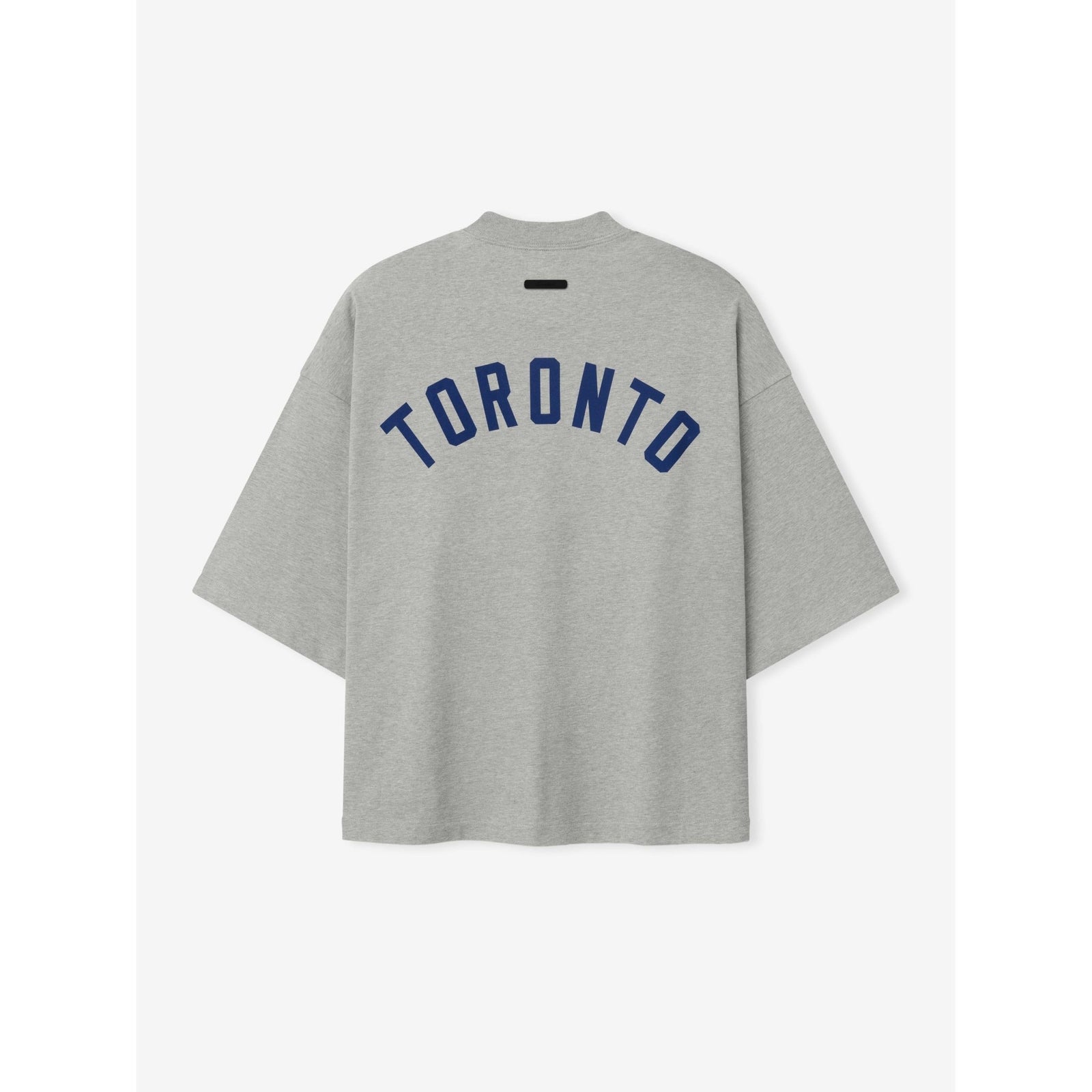 Fear of God Essentials Blue Jays Merch Tee Concrete Heather - Im Your Wardrobe