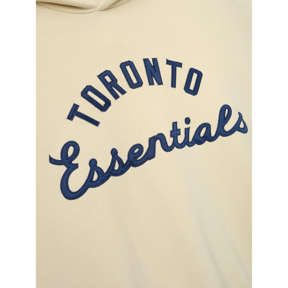 Fear of God Essentials Blue Jays Sport Hoodie Oat - Im Your Wardrobe