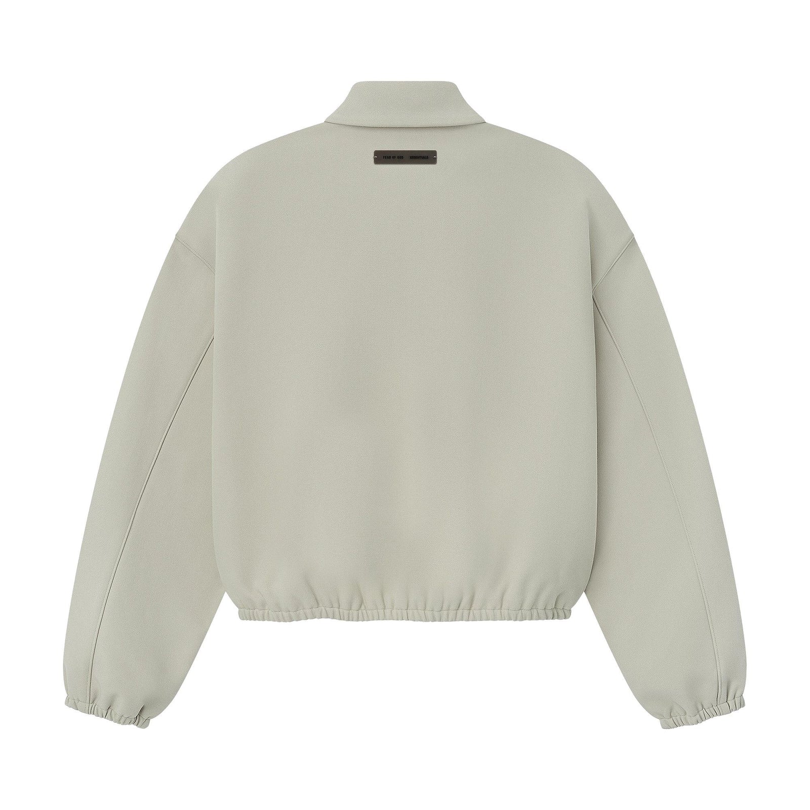 Fear of God Essentials Bonded Canvas Jacket Abbey Stone (FW25) - Im Your Wardrobe