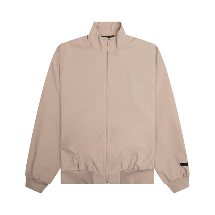 Fear of God Essentials Bonded Nylon Bomber Jacket Desert Sand (SS25) - Im Your Wardrobe