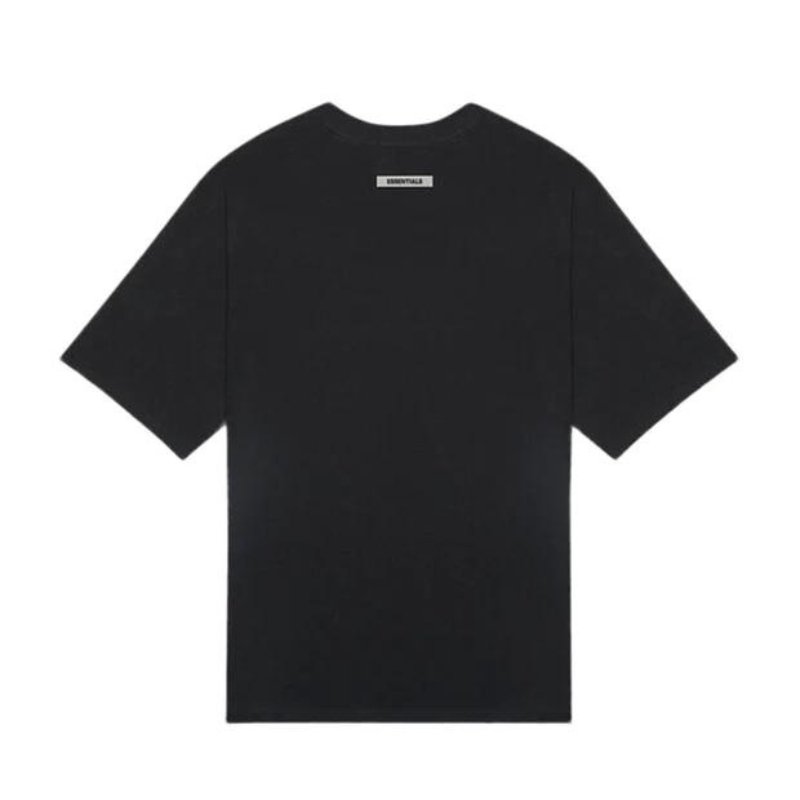 Fear of God Essentials Boxy T-Shirt Applique Logo Dark Slate/Stretch Limo/Black - Im Your Wardrobe