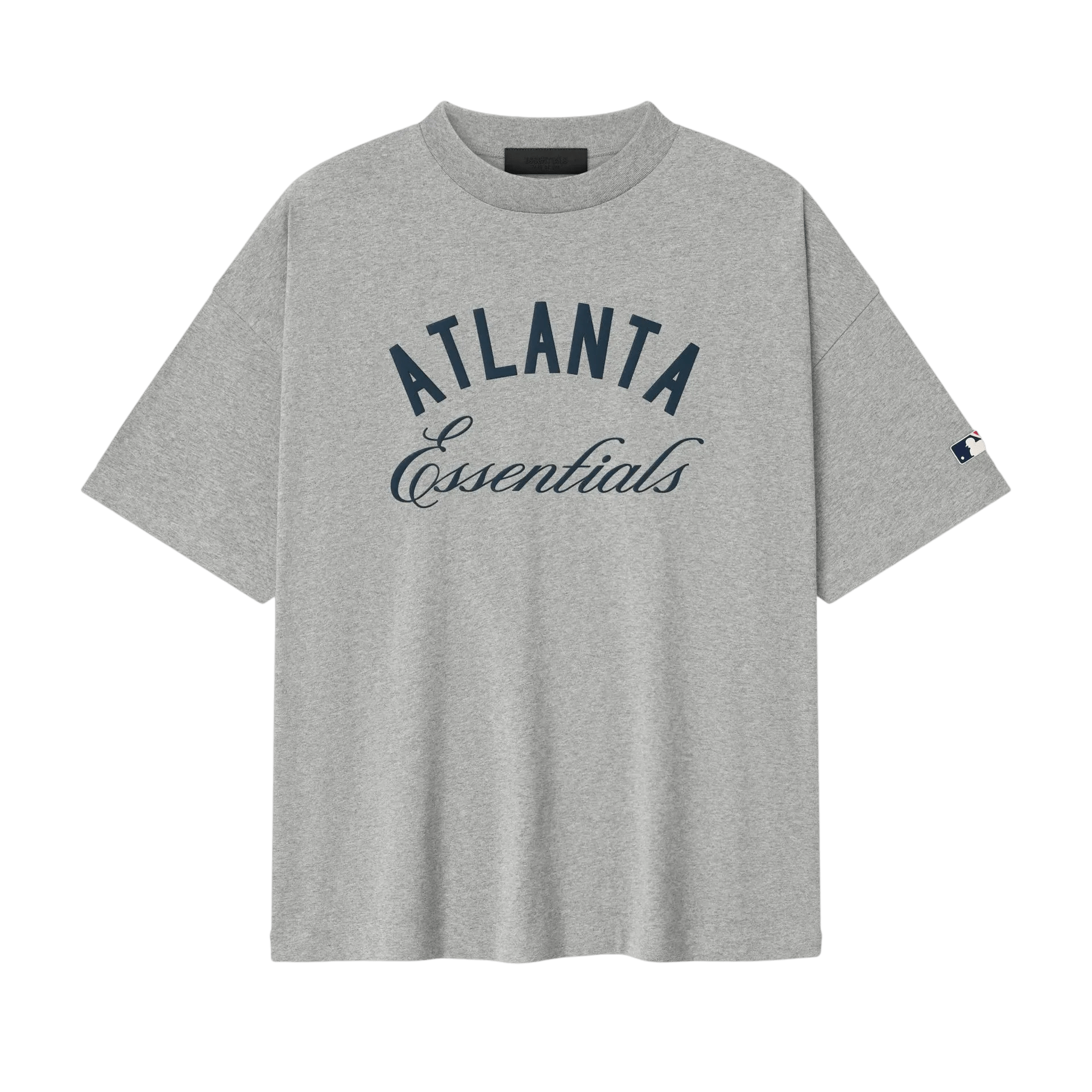 Fear of God Essentials Braves 90s Tee Concrete Heather