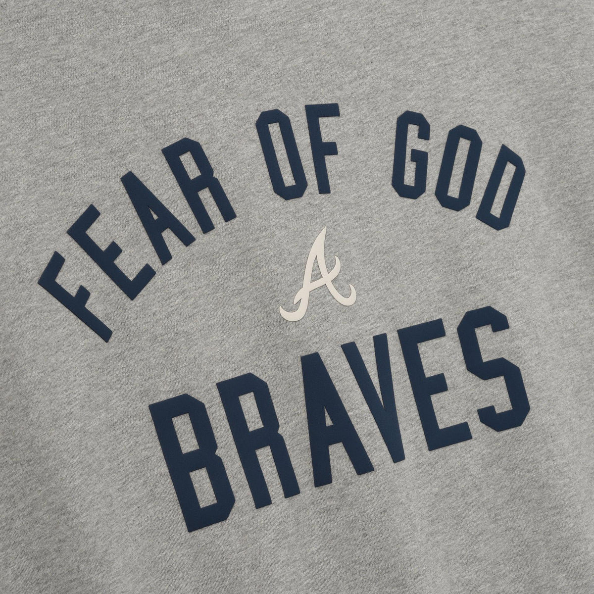 Fear of God Essentials Braves 90s Tee Dark Heather - Im Your Wardrobe
