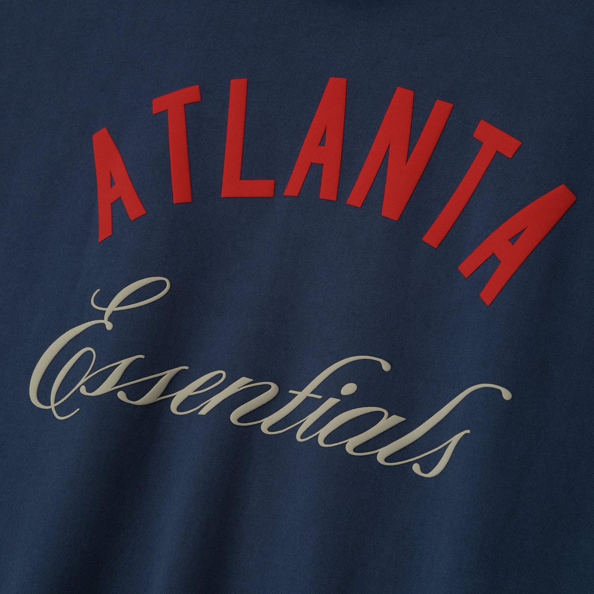 Fear of God Essentials Braves Sport Hoodie Midnight Navy - Im Your Wardrobe