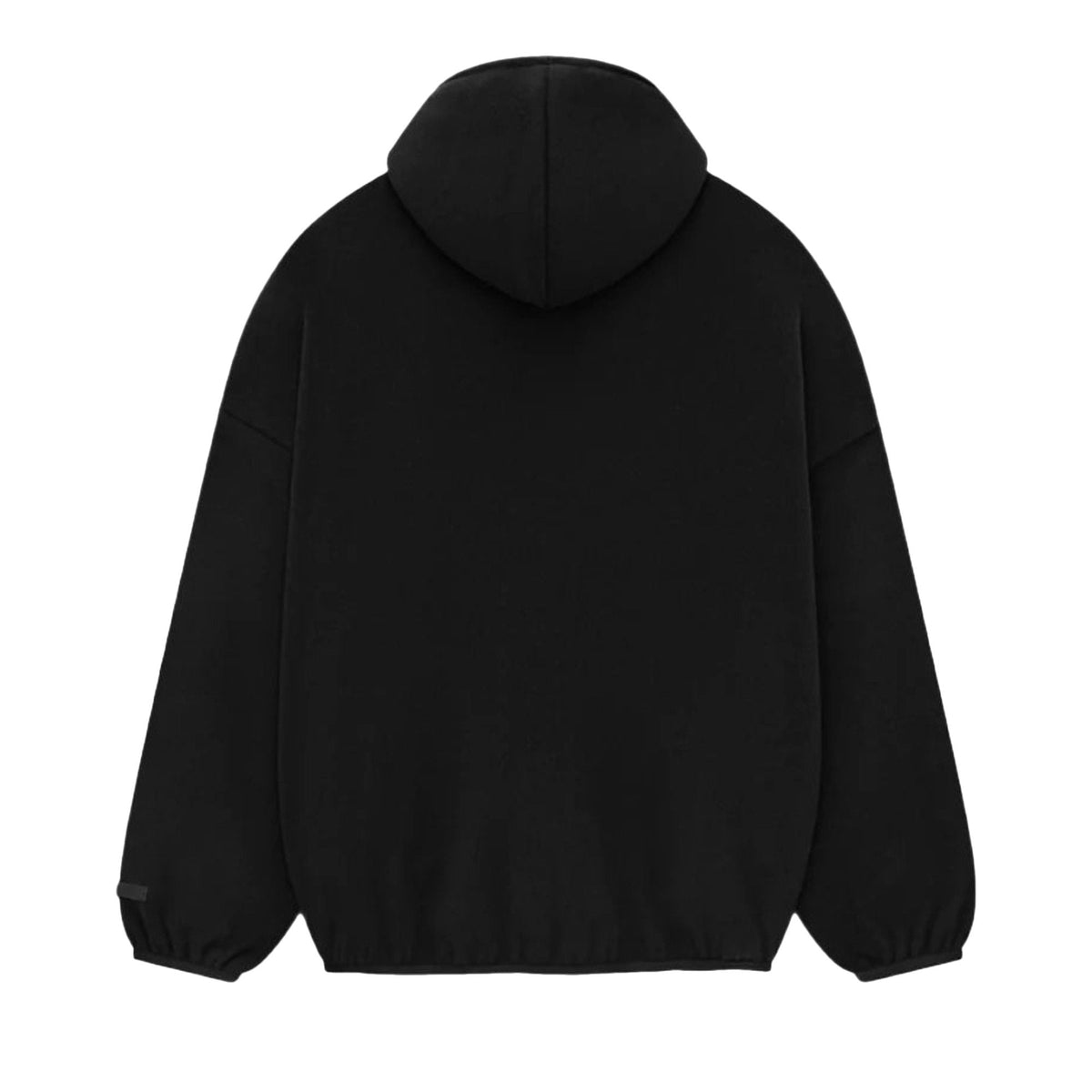 Fear of God Essentials Brushed Hoodie Black (FW24) - Im Your Wardrobe
