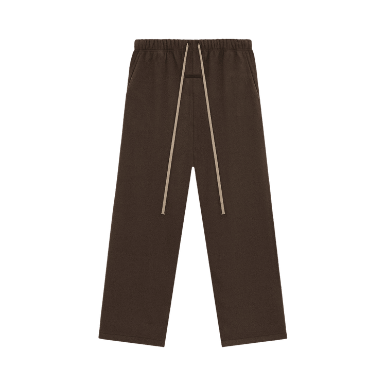 Fear of God Essentials Brushed Relaxed Pant Brown (FW24) - Im Your Wardrobe