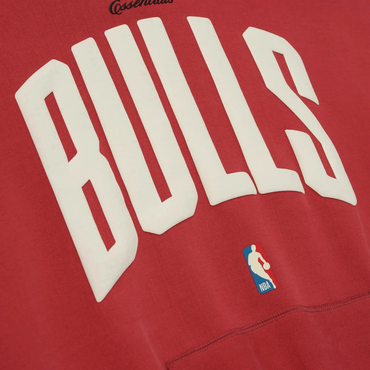 Fear of God Essentials Bulls 90s Hoodie Red - Im Your Wardrobe