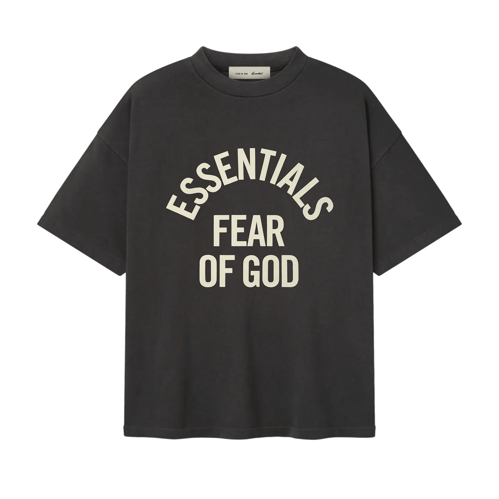 Fear Of God Essentials Campus 90s Short Sleeve Tee Faded Black