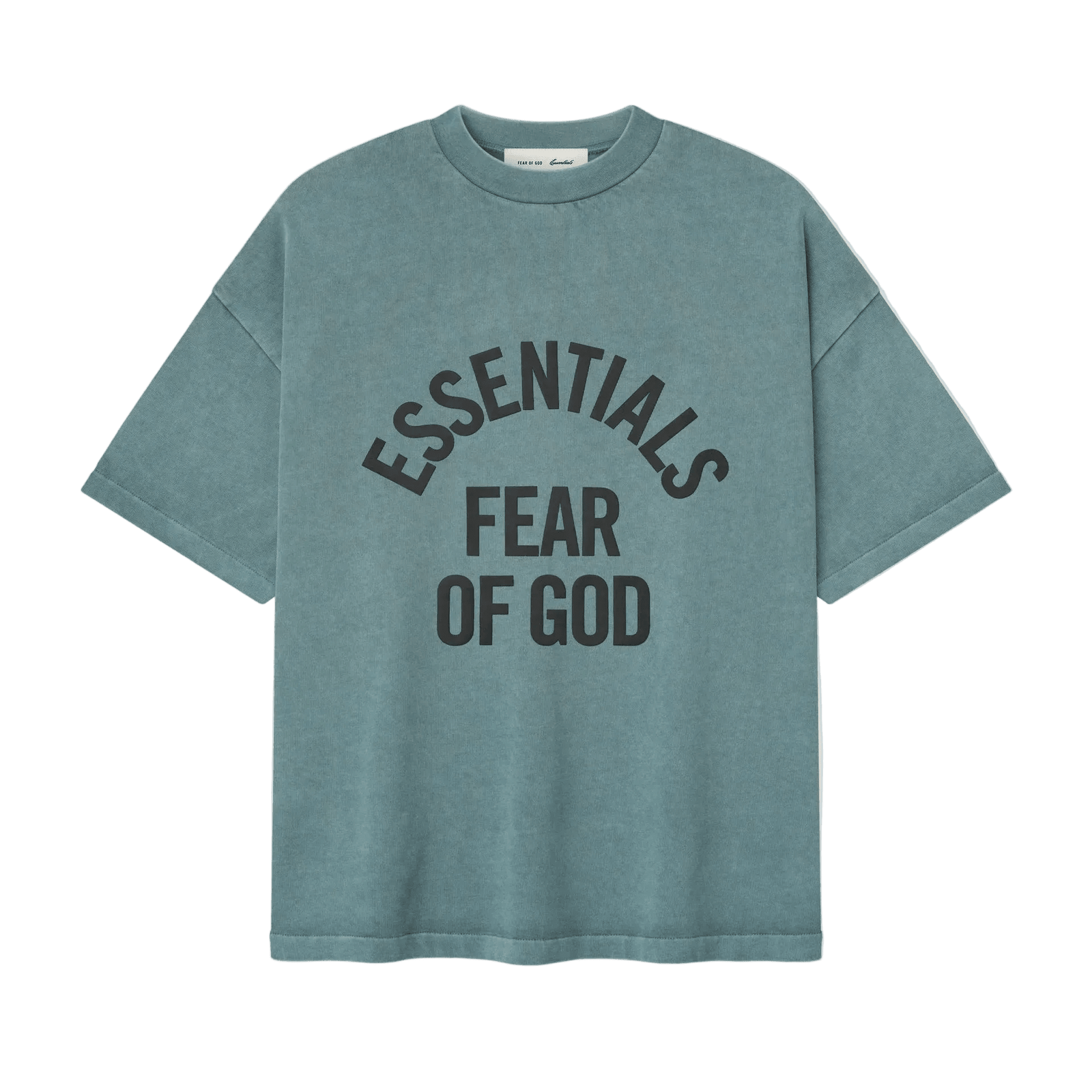 Fear Of God Essentials Campus 90s Short Sleeve Tee Faded Coastal