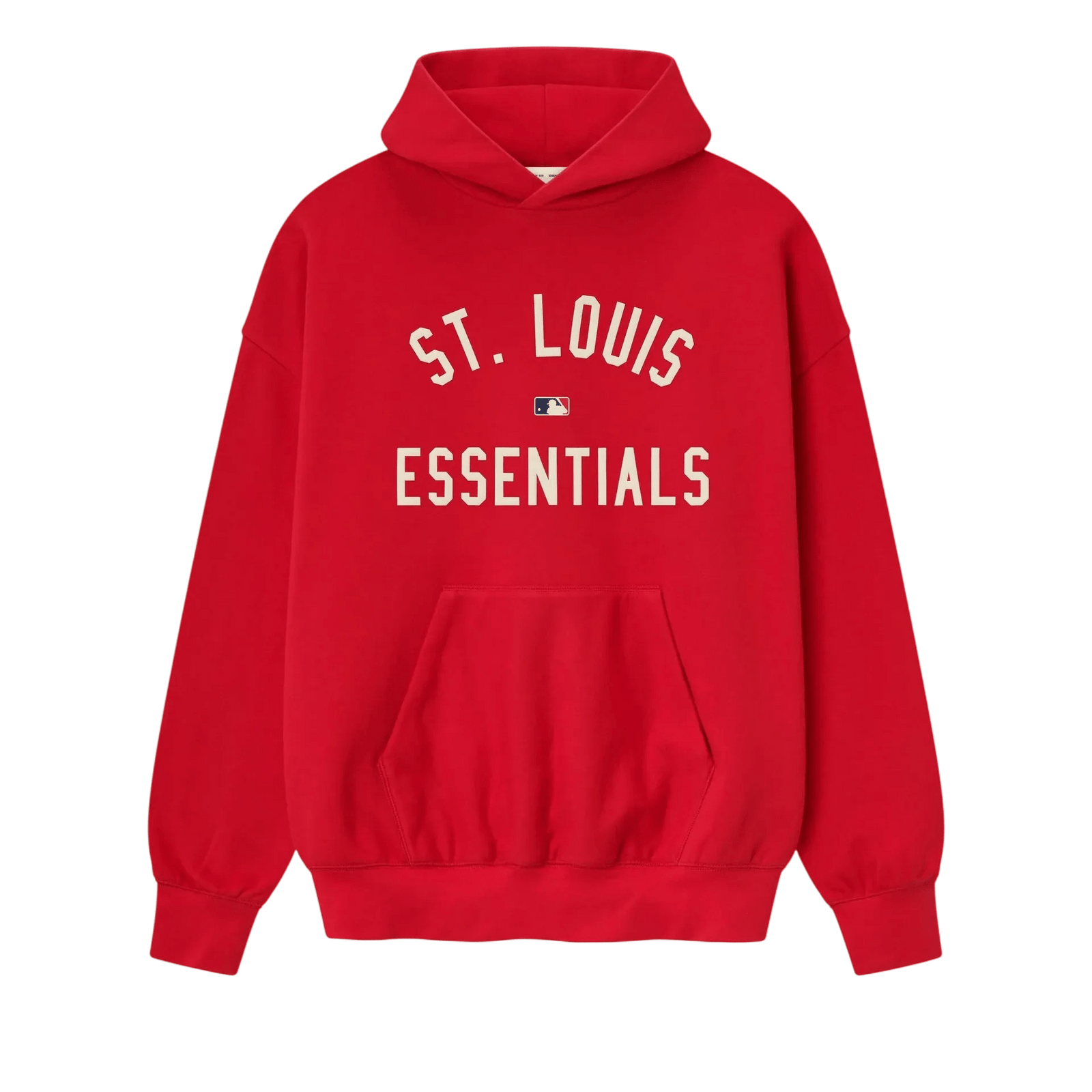 Fear of God Essentials Cardinals Sport Hoodie Red - Im Your Wardrobe