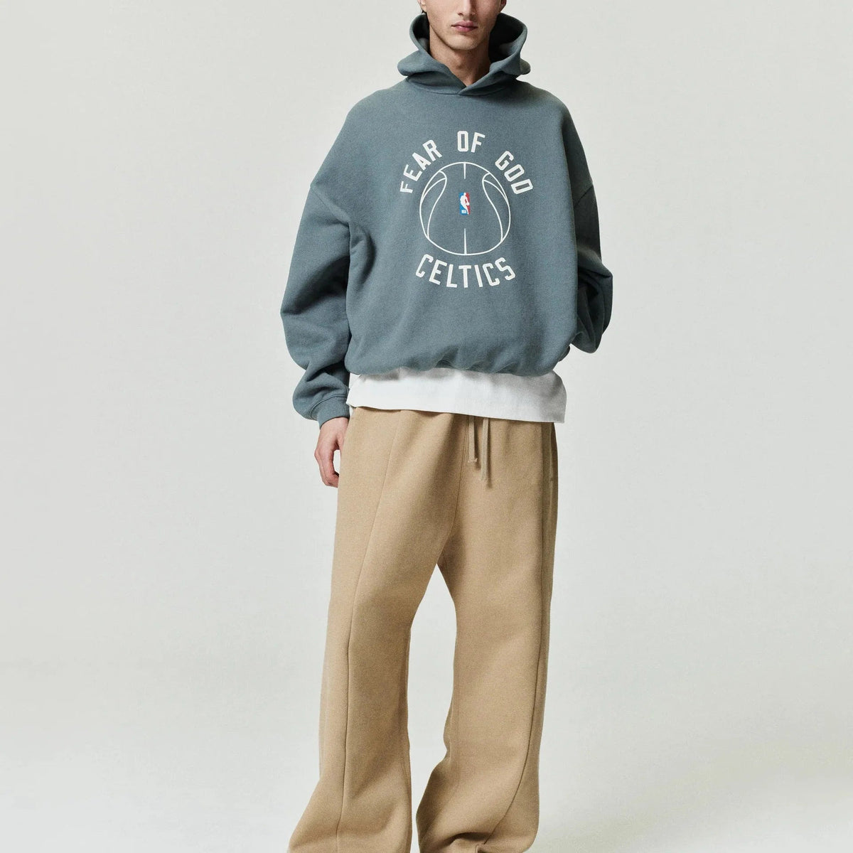 Fear Of God Essentials Celtics X Barkley Hendricks 90s Hoodie Balsam Green - Im Your Wardrobe