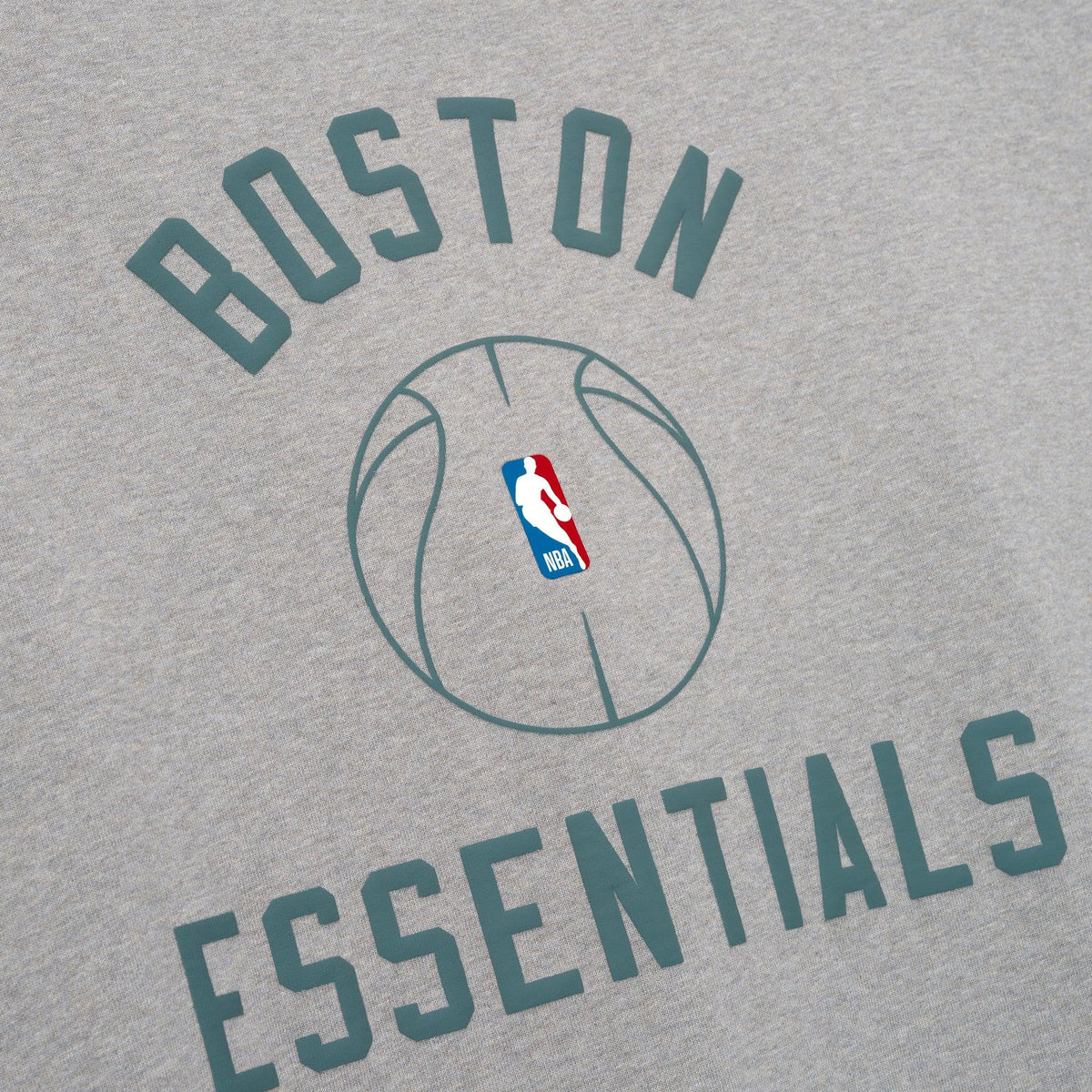 Fear Of God Essentials Celtics X Barkley Hendricks 90s Tee Concrete Heather - Im Your Wardrobe