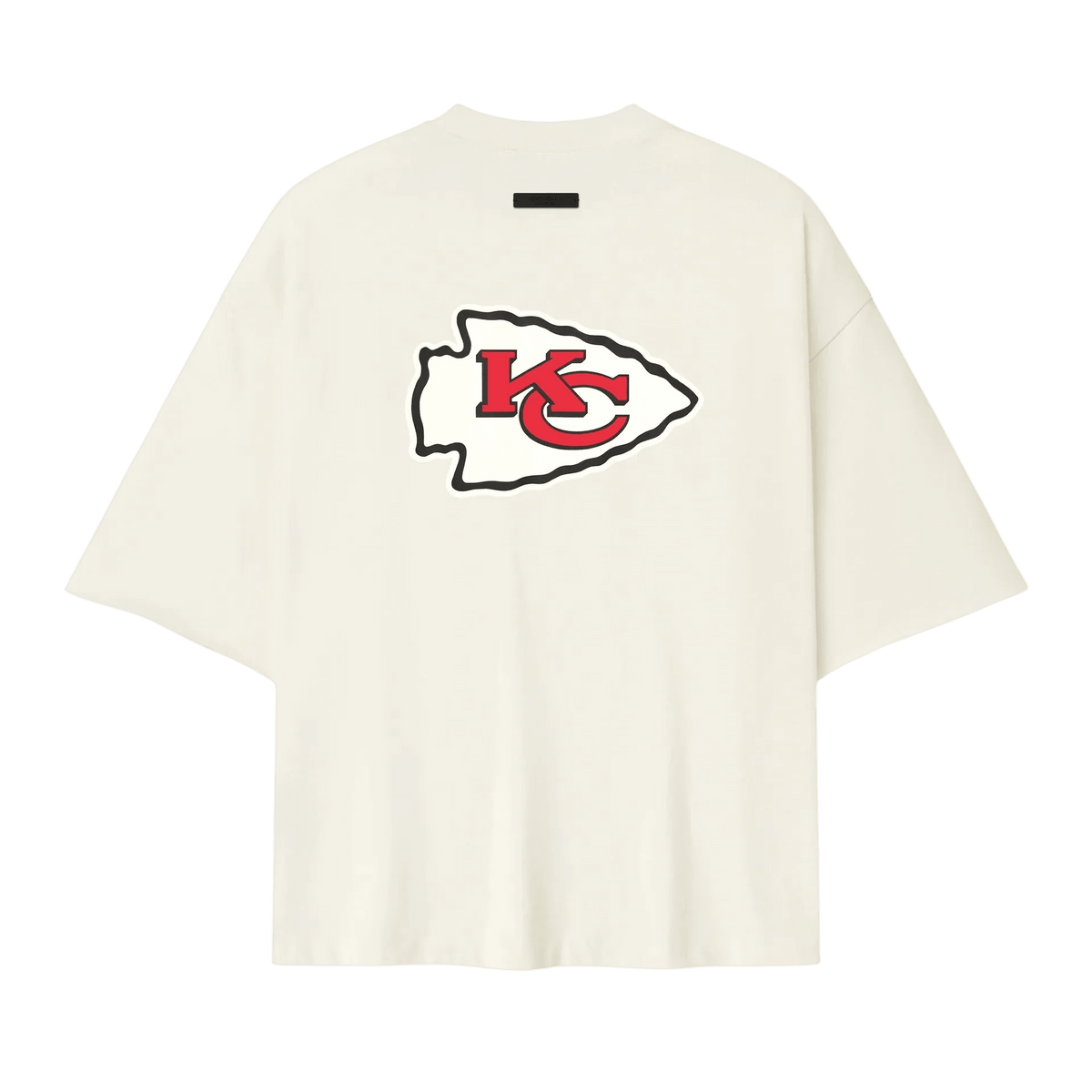 Fear of God Essentials Chiefs 90s 3/4 Sleeve Football Tee Cream White - Im Your Wardrobe