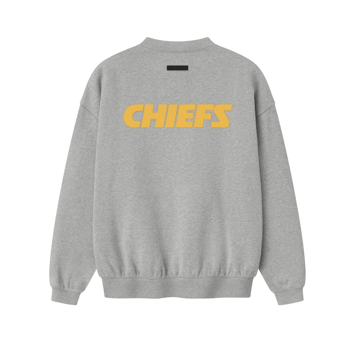 Fear of God Essentials Chiefs Sport Crewneck Concrete Heather - Im Your Wardrobe