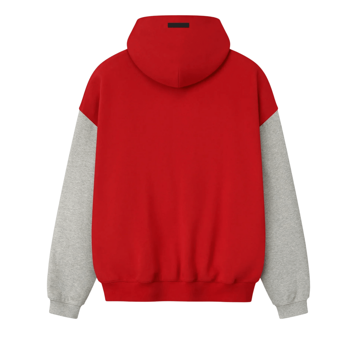 Fear of God Essentials Chiefs Sport Hoodie Red/Concrete Heather - Im Your Wardrobe