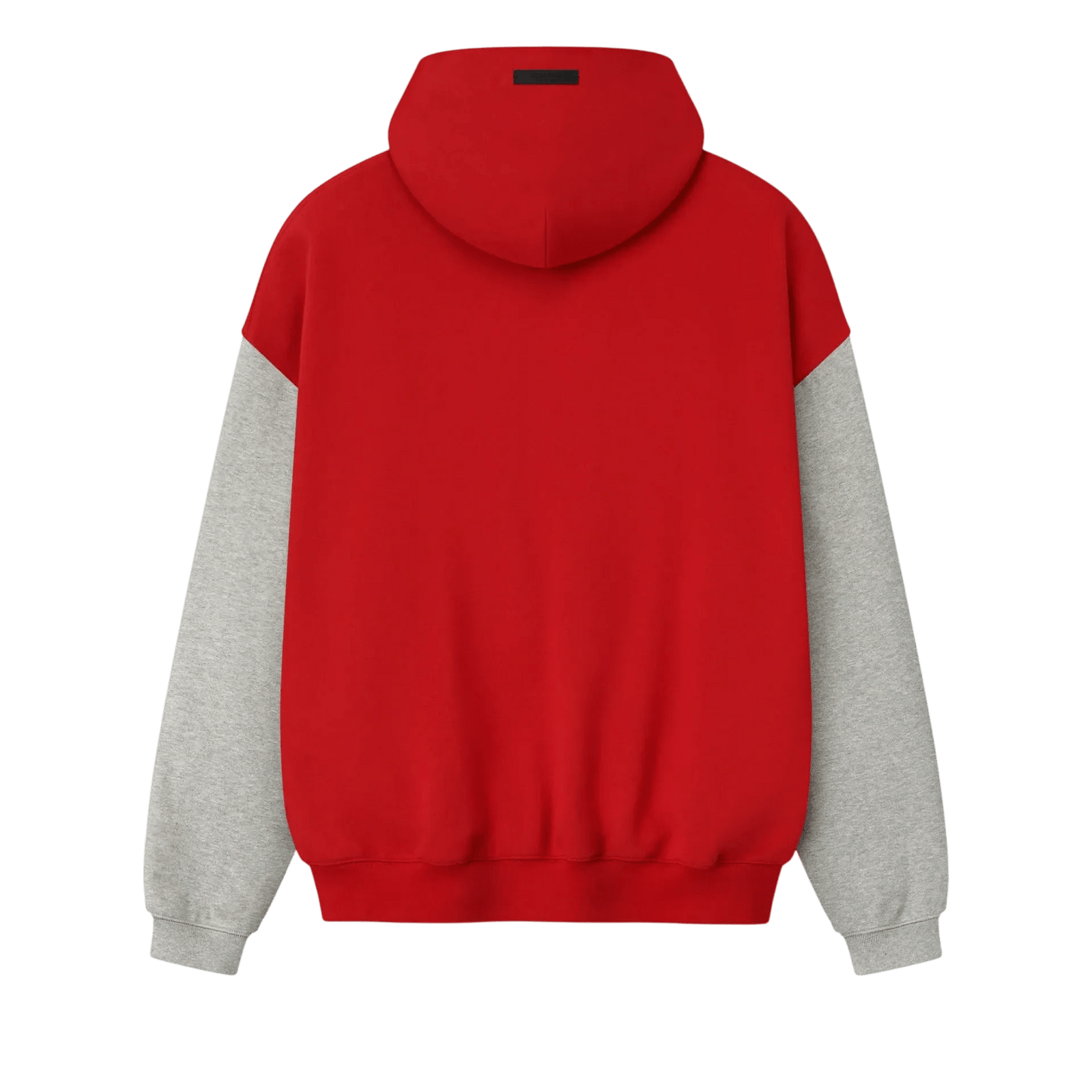 Fear of God Essentials Chiefs Sport Hoodie Red/Concrete Heather - Im Your Wardrobe