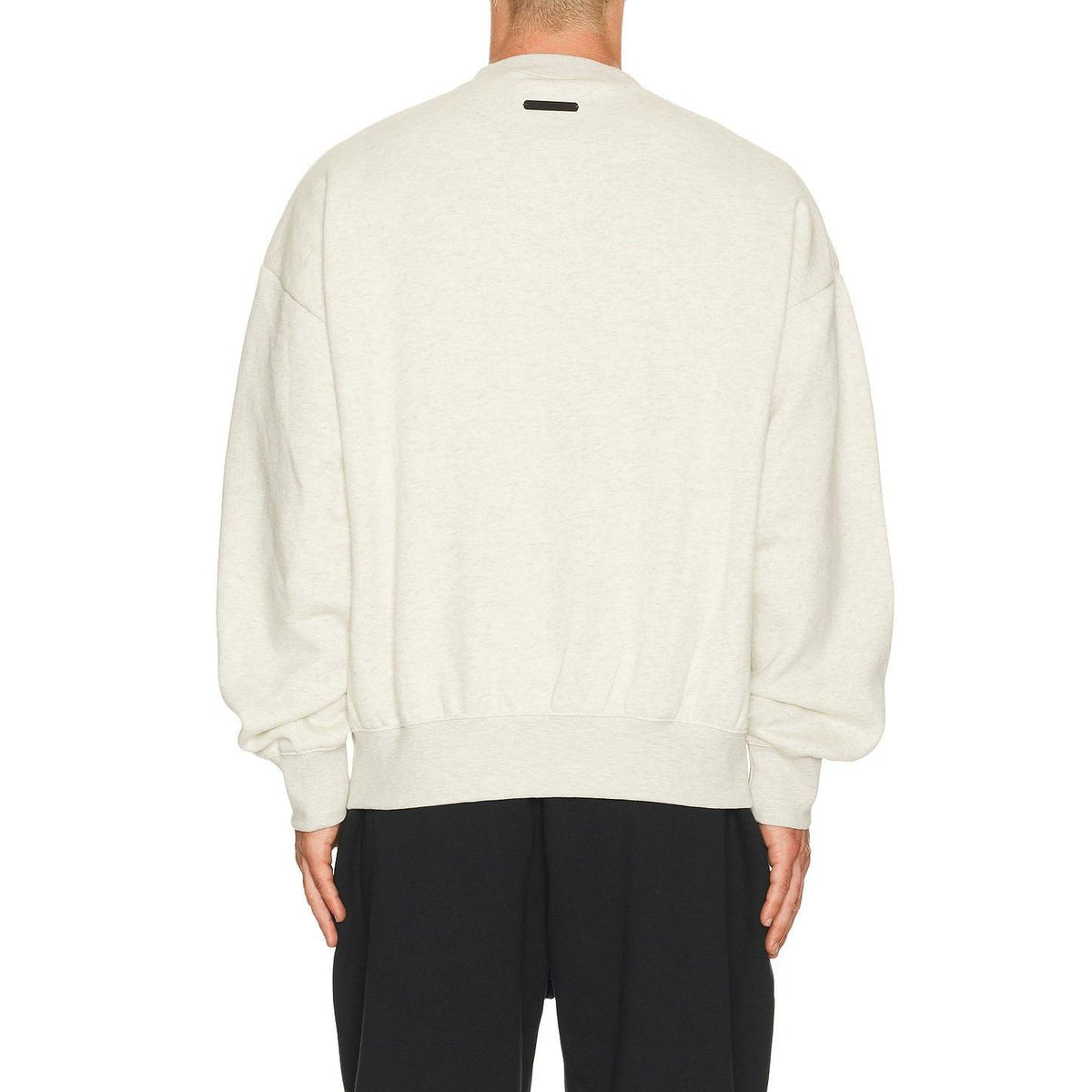 Fear of God Essentials Classic Crewneck Sweatshirt Oatmeal Heather/Light Heather - Im Your Wardrobe