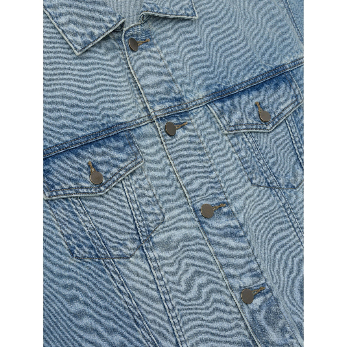 Fear of God Essentials Classic Denim Jacket Classic Blue - Im Your Wardrobe