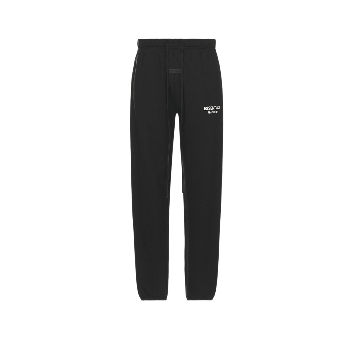Fear of God Essentials Classic Fit Fleece Sweatpant Jet Black - Im Your Wardrobe