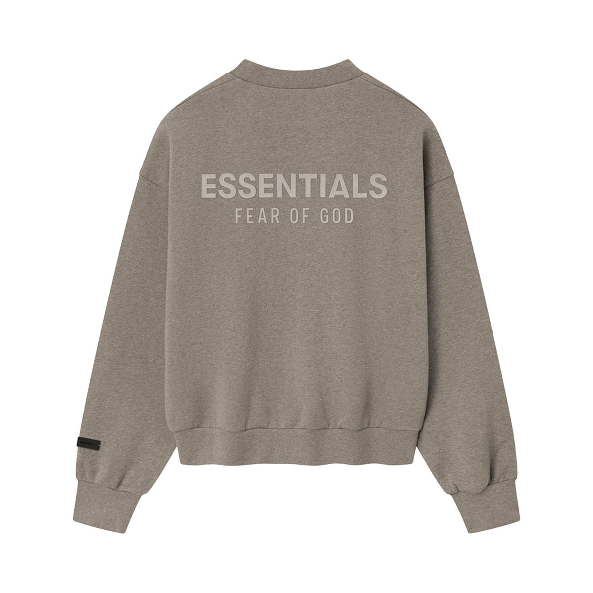 Fear of God Essentials Classic Fleece Crewneck Homestead Heather (SS25) - Im Your Wardrobe