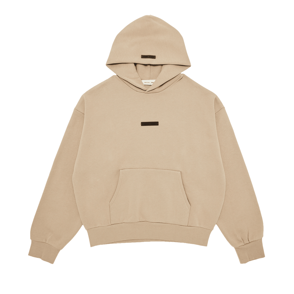 Fear of God Essentials Classic Fleece Hoodie Timber - Im Your Wardrobe