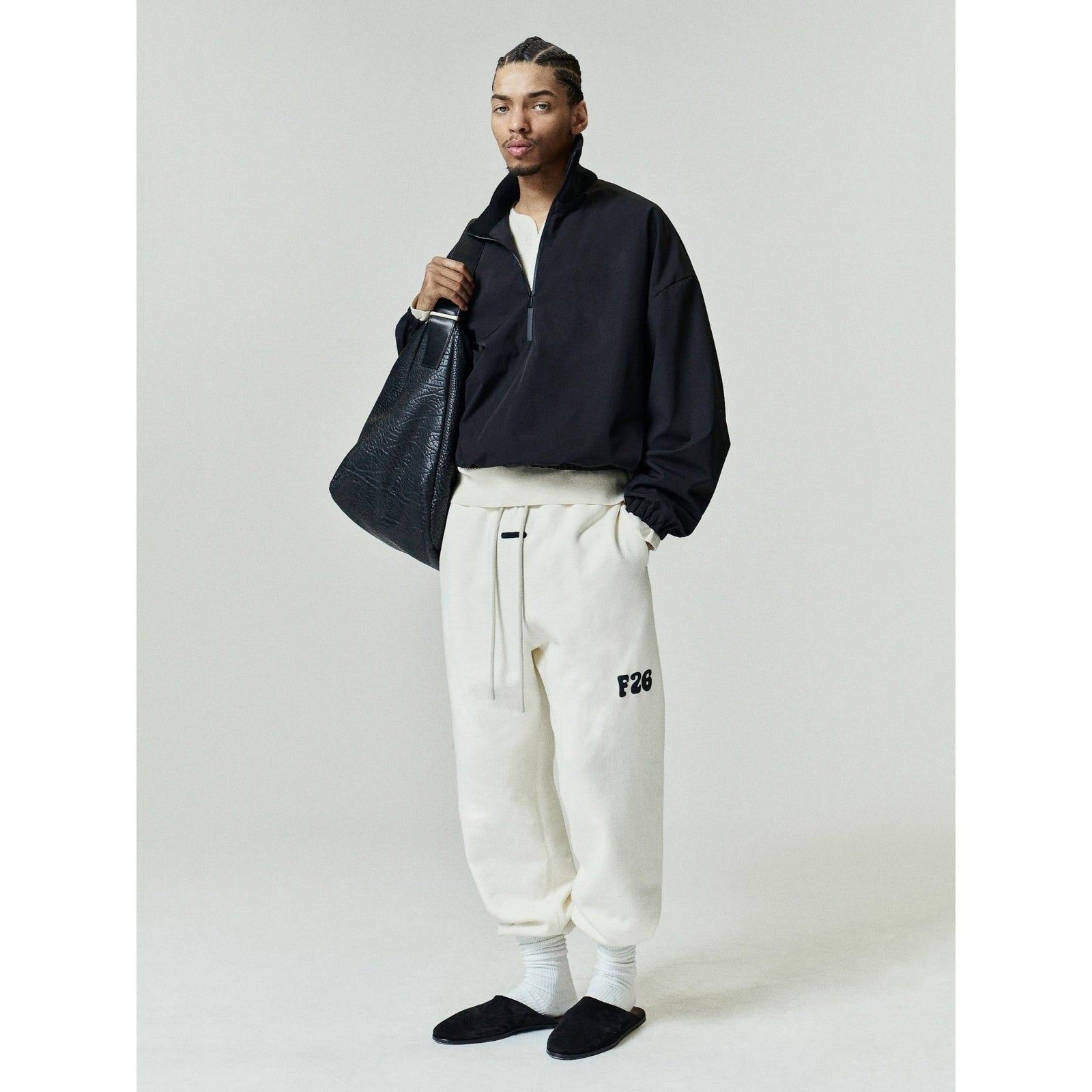 Fear of God Essentials Classic Fleece Sweatpant Washed Ivory - Im Your Wardrobe