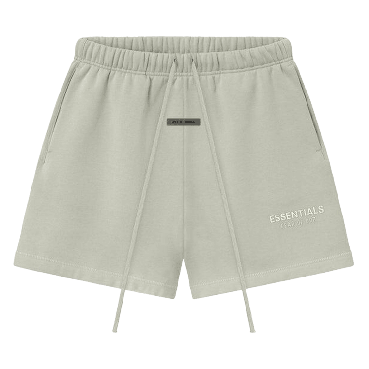 Fear of God Essentials Classic Fleece Sweatshort Abbey Stone (FW25) - Im Your Wardrobe