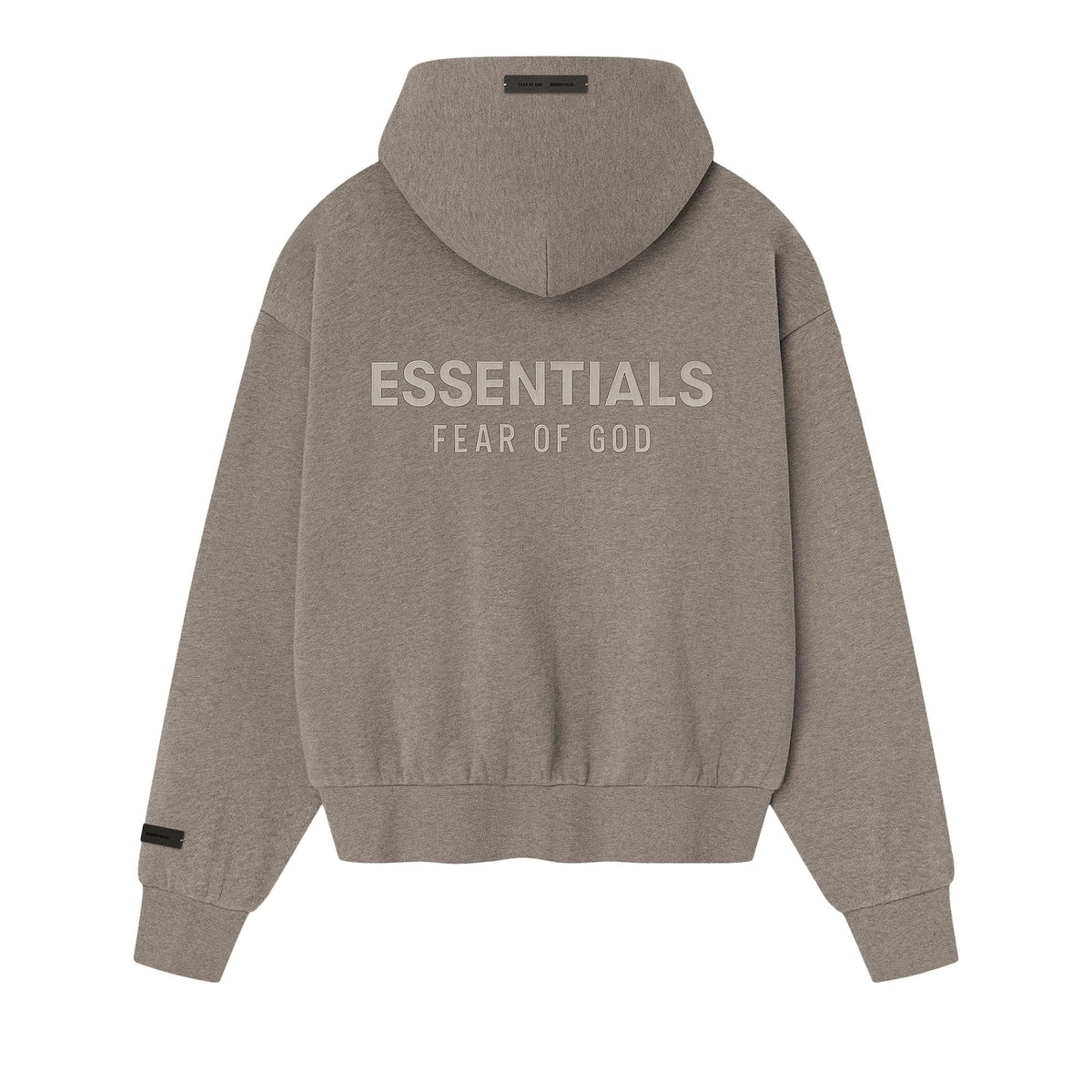 Fear of God Essentials Classic Fleece Zip-Up Hoodie Homestead Heather (SS25) - Im Your Wardrobe